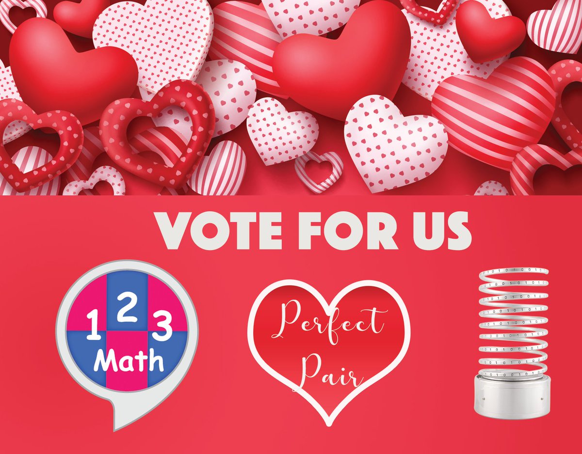 KavithaVoice's tweet photo. As a female entrepreneur and a first-time Webby nominee, I would like to request the support of the larger sisterhood in my journey.  Please vote for my Alexa skill, 1-2-3 Math. #womenintech #WomenInSTEM #women @LeanInOrg @thenextwomen 
Voting link:https://t.co/xCJYVCO9qC https://t.co/StciaOWrKG