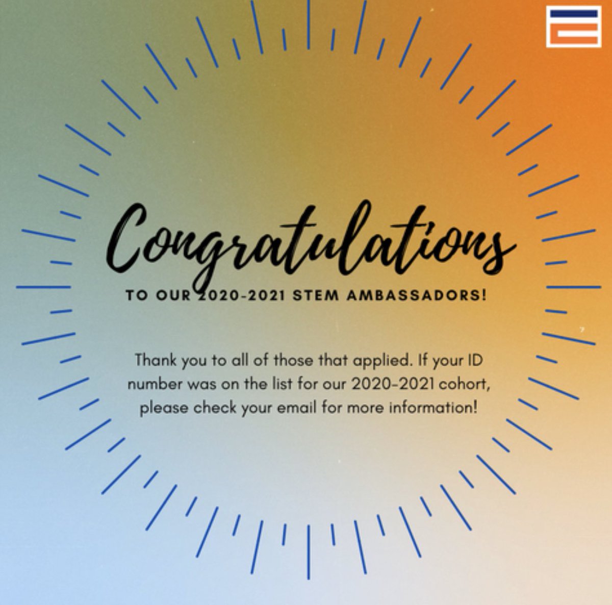 eSTEM Ambassadors tweet media