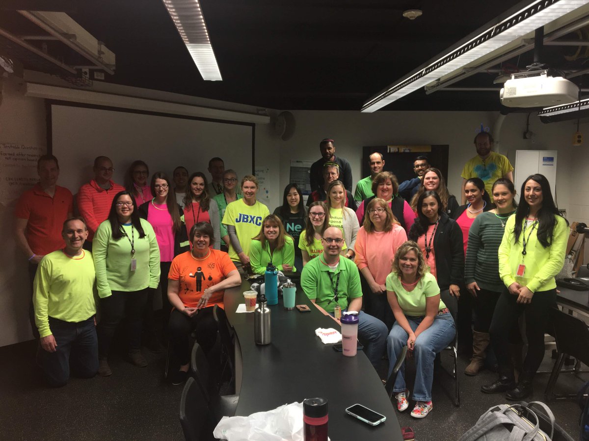 To the hardest working &amp; creative department, your humor and care keep us rolling! THANK YOU Niles West Science Department. You ROCK!