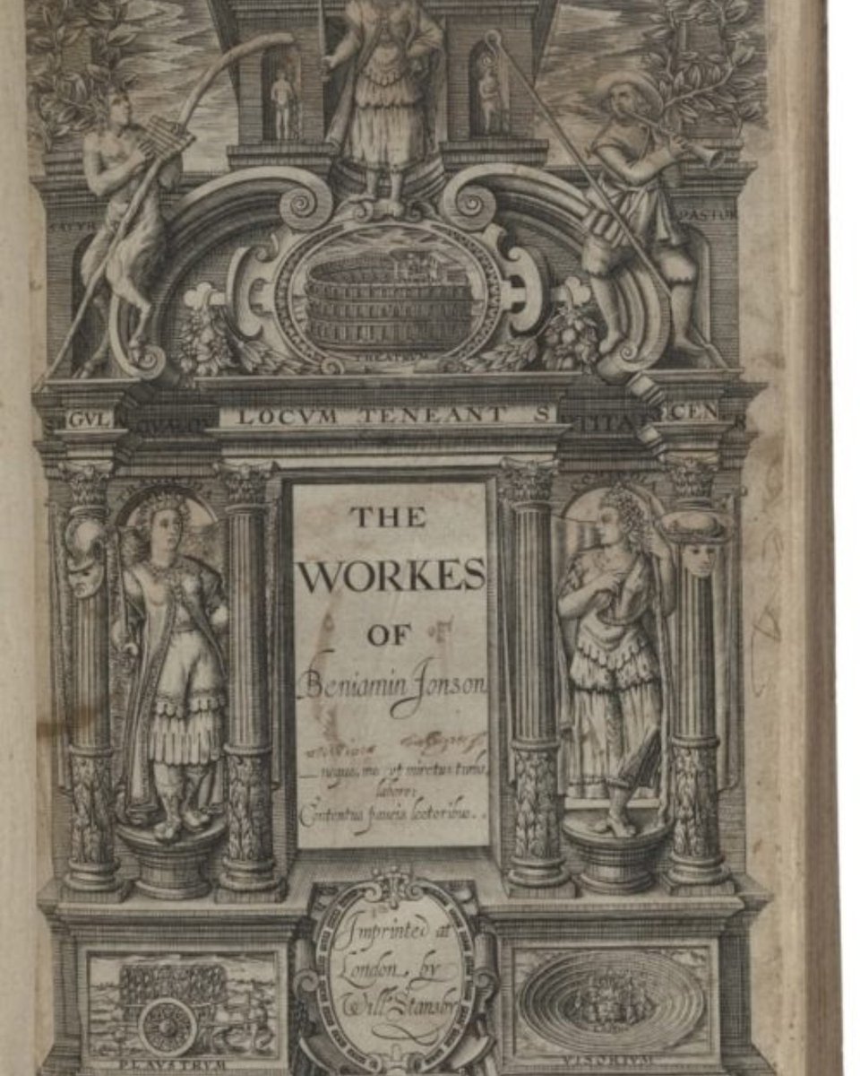 WatzekLibrary's tweet photo. From the Archives: Ben Johnson, The Workes of Ben Jonson (1616) https://t.co/pYEL6OZlFw
#Archivesathome #WatzekLibrary #lewisandclark https://t.co/SPxi3mTzKs