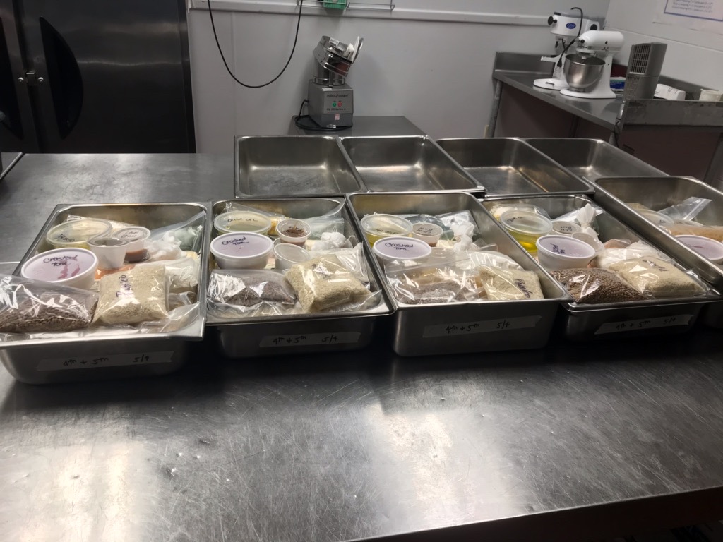 PinellasTech's tweet photo. Learning continues! Today Chef Rose Audibert and Chef Jackie Drum prepared take-home lab kits for students so they can continue working from home. π»π» #PTCVirtual #LearningContinues #PTCProud #PTCGoodEats https://t.co/1ghozFCKYl