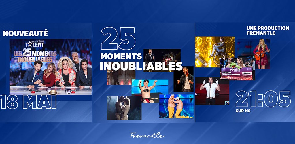#NEW - Connectés depuis chez eux, Marianne James, <a href="/helenesegaraoff/">Hélène Ségara</a> , <a href="/eric_antoine/">Eric Antoine</a> et <a href="/teamginola/">David Ginola</a> se retrouvent pour une émission spéciale “La France a un Incroyable Talent : les 25 moments inoubliables”.
Rendez-vous le 18 mai à 21:05 sur @m6officiel <a href="/LFAUIT/">LFAUIT</a> 
#lfauit