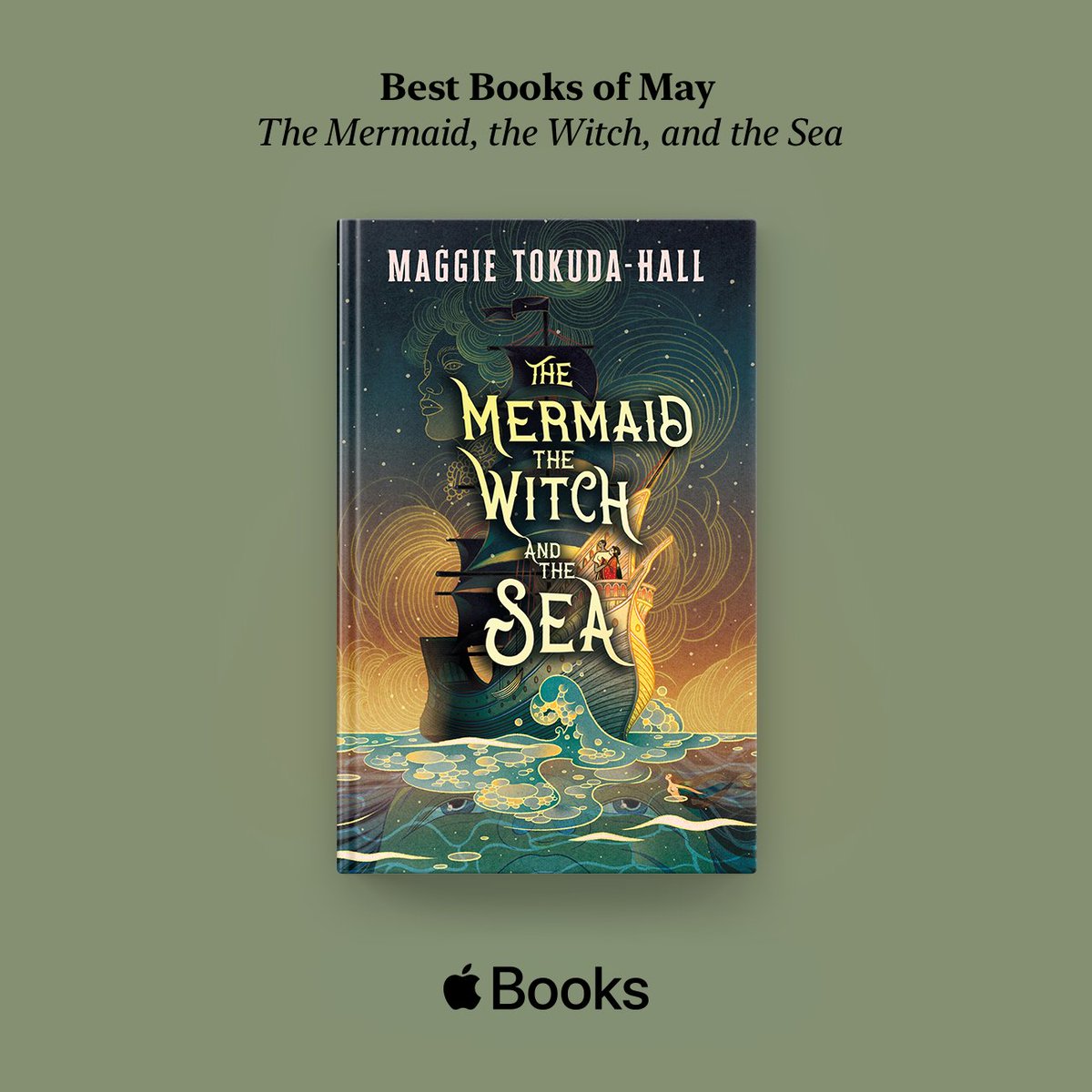 CPSpotlight's tweet image. .@AppleBooks has chosen The Mermaid, the Witch and the Sea by @emteehall  as one of their best #BestBooksOfMay! apple.co/bestbooks