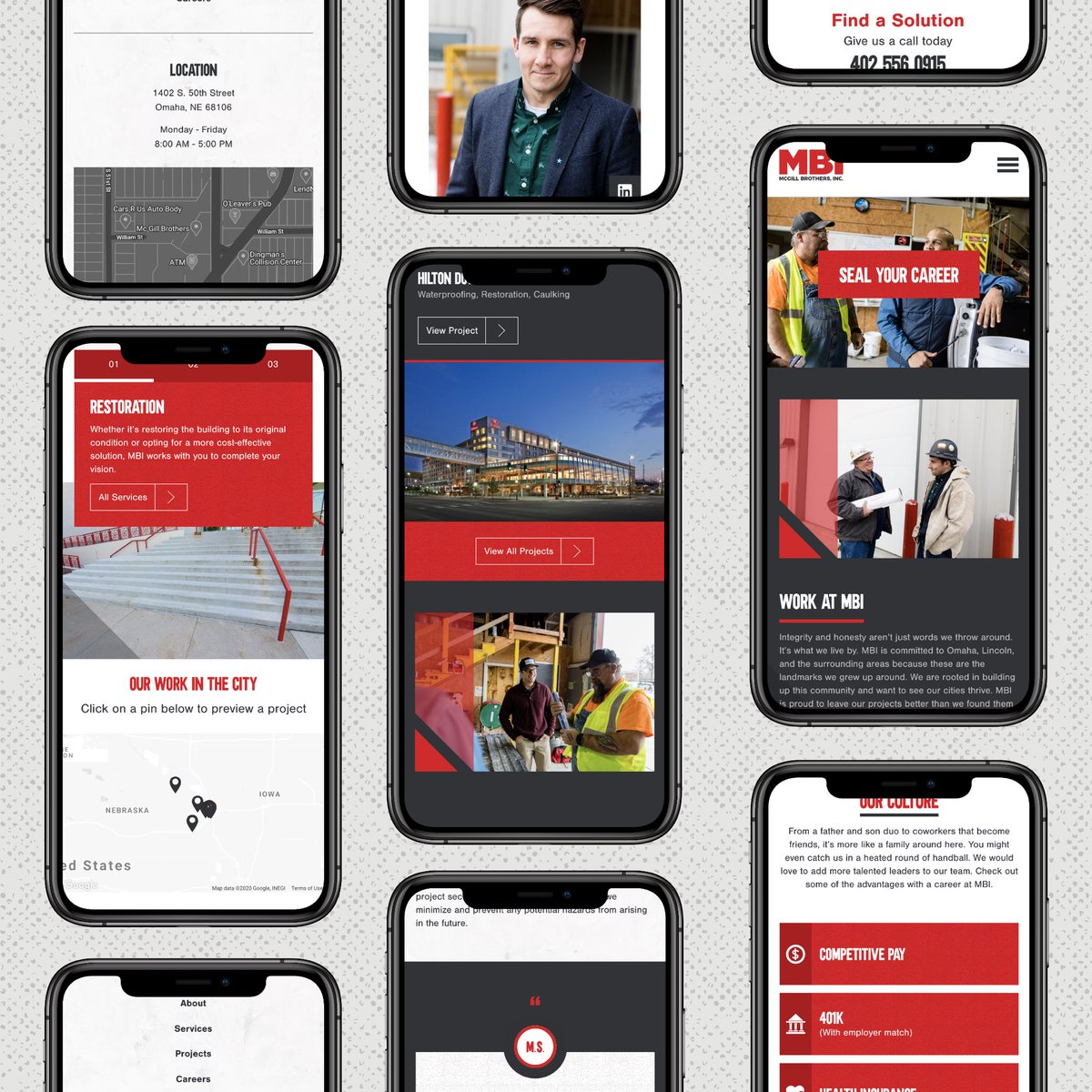 DayCloudStudios's tweet photo. Find a solution with MBI wherever &amp; whenever! 📱

Another website we designed that was opitimized for mobile access to enhance mobile experience! ✨ https://t.co/r40EKIyvDY