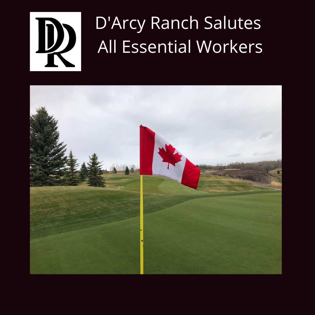 darcyranch's tweet photo. Opening Day @darcyranch 😍 Thank you essential workers for everything you do. #yycgolf #darcyranchgolf #calgary #okotokslife #anthemunited #discoverfoothills #liveinokotoks #thinkokotoks #golf #vipgolf #6dgolf #darcyranch #essentialworkers https://t.co/ifB8I9Uurg