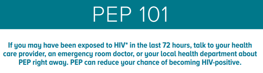 Cdc Hiv Aids No Time To Waste Pep Or Post Exposure Prophylaxis Can Prevent Infection After Exposure To Hiv But It Must Be Started Within 72 Hours Learn More T Co Gvr3c9u0q6 T Co J4n7z1sk6a