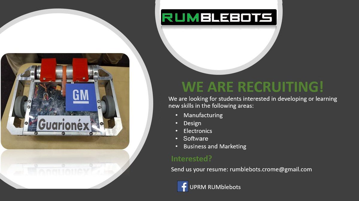 rumblebotsuprm's tweet photo. saludos a todxs!! esperamos que se encuentren bien y se estén quedando en sus casas. era para informales que estamos reclutando, si les interesa favor de enviar sus resumes🤖 stay safe! https://t.co/n32iTWeOUU