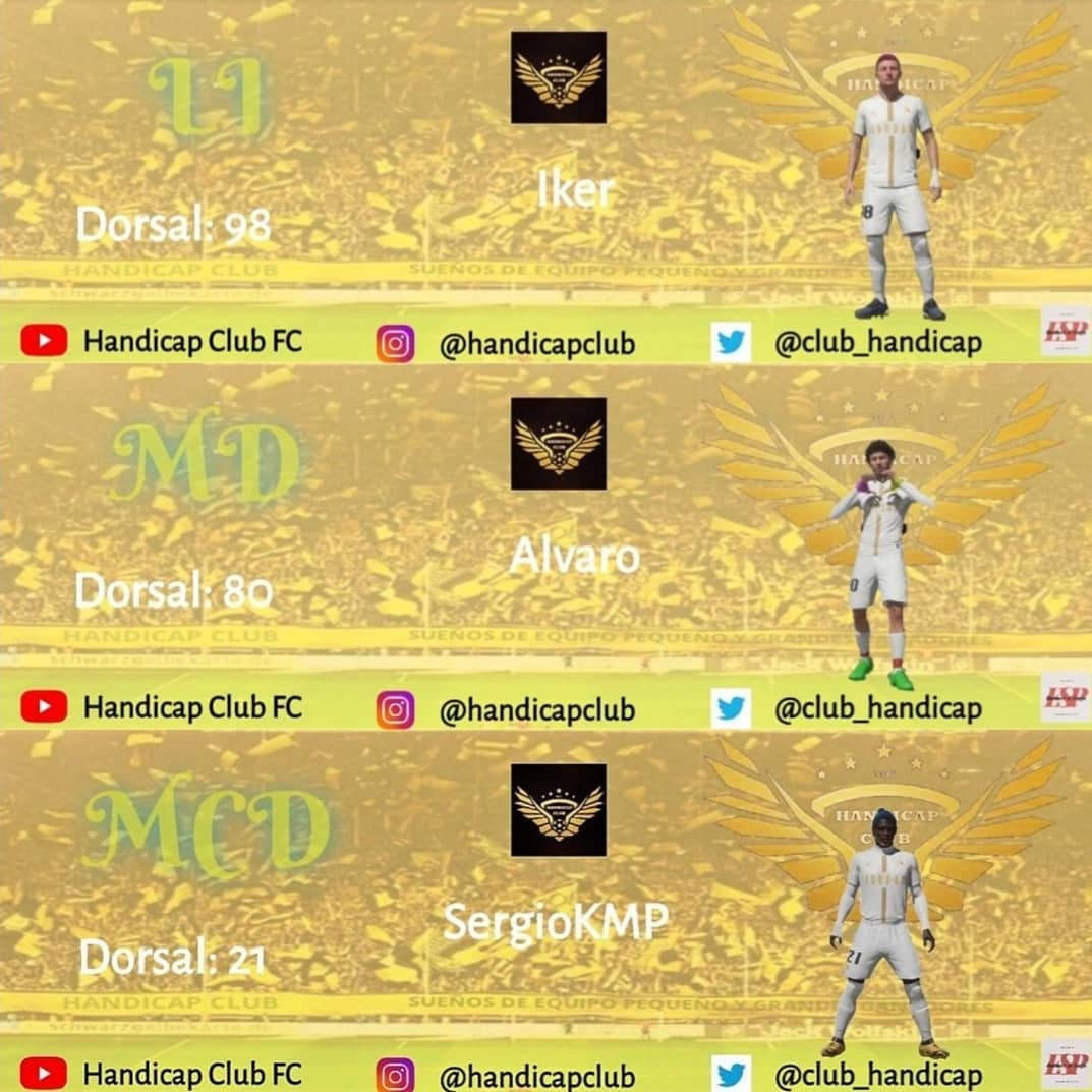 logoesp's tweet photo. Algunos diseños de banners para la plantilla @club_handicap ✍️
Para más información MD📥 https://t.co/eUSuF2wV4V