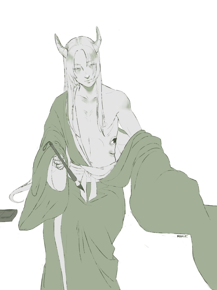 gegeenthusiast's tweet photo. My laptop said I have no rights in the middle of the stream so I had to work with my desktop in a funky condition for like 1.5 hours but I did finish a sketch, https://t.co/cKte1iEzLD
