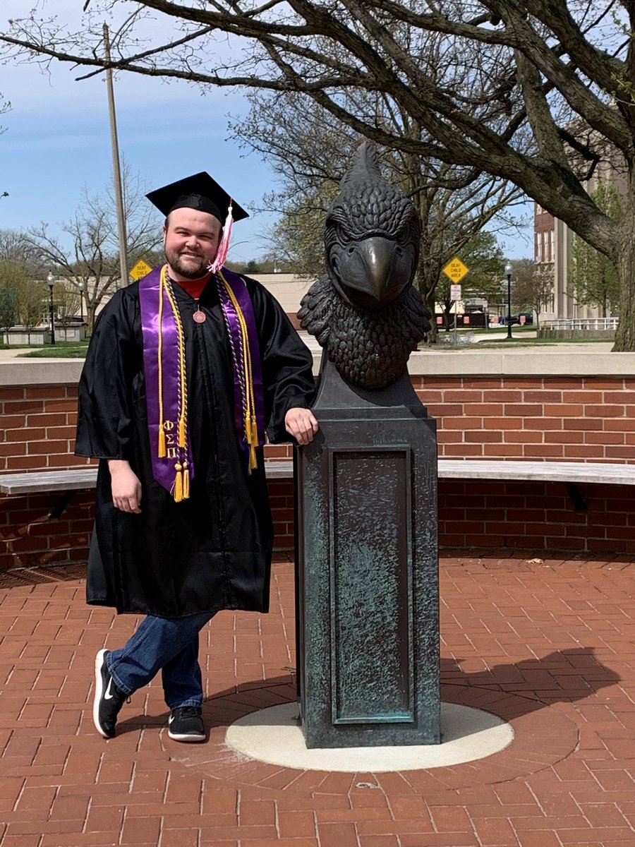 PSP_DeltaEta's tweet photo. Brody Frieden, our Secretary and Initiate Advisor, will be graduating with his Bachelor's Degree in Political Science. Following graduation, he will be working as an Academic Advisor at Illinois State University. https://t.co/vquxDEWu61