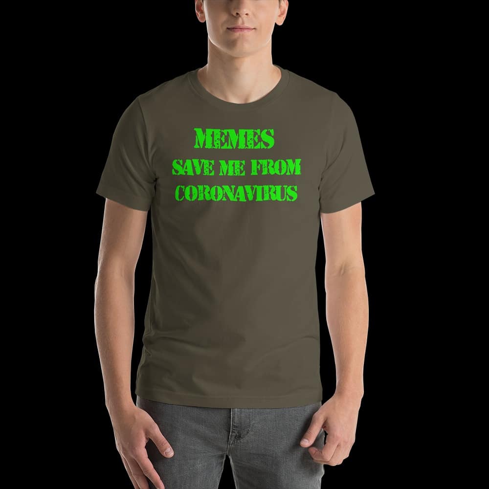 Memes save me from Coronavirus Short-Sleeve Men T-Shirt

#coronavirustshirt #memessavedmylife #memes #funtshirts

isurvived.fun/index.php/prod…