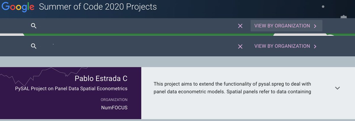 carmenvruiz's tweet photo. Pablo Estrada @pabloestradac economista d @espol @FCSHEspol y alumni itinerario de Ciencia d Datos d @espol_fiec, ex-presidente d @TawsEspol ha sido seleccionado x PySal n @gsoc, Google Summer of Code
Felicitaciones Pablo,x esto y mucho + defendamos nuestro sistema universitario https://t.co/7RJ1HCSdAR