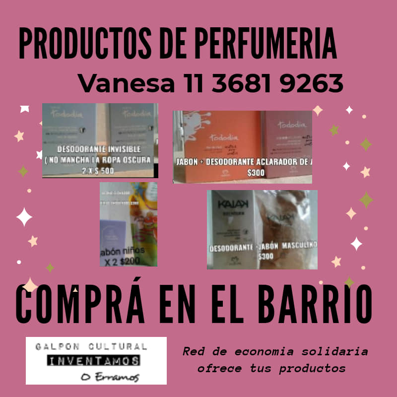 InventaoErra's tweet photo. Comprá y más productos en tu y el barrio.
Red de economía solidaria
#RedPopularBarrialySolidaria
#LaMatanza https://t.co/Cwc66UAjGU