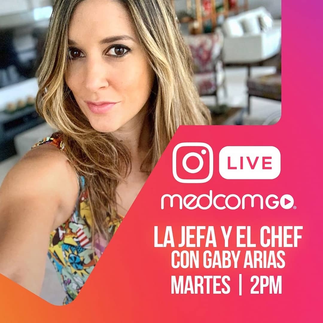 TopChefPa's tweet image. Únete a la Jefa y el Chef con @gaby2018 y Jorge Jurado, aprende recetas sencilla para pasar la cuarentena.🤩👩‍🍳🤩👨‍🍳 No te lo pierdas MAÑANA en el Instagram de @MedcomGo a las 2PM de #MedcomGO 📲