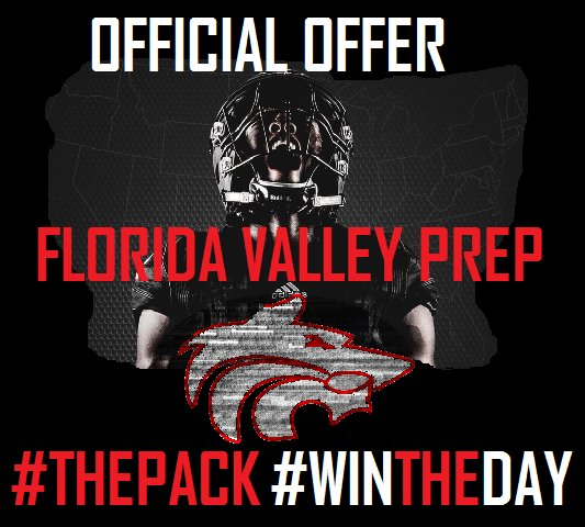 ZackT1k's tweet photo. Blessed to have earned my first offer to the Florida Valley Prep.😈🚀 https://t.co/ucW9gi58Oy