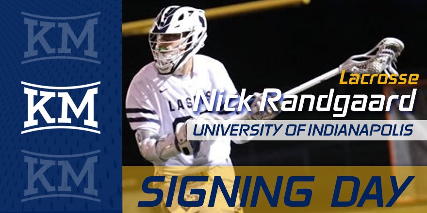 KM_Tomczyk's tweet photo. Congratulations Nick Randgaard!  @kmdistrict @KM_Lacrosse @kmbballstudents https://t.co/mcZznjDQtX
