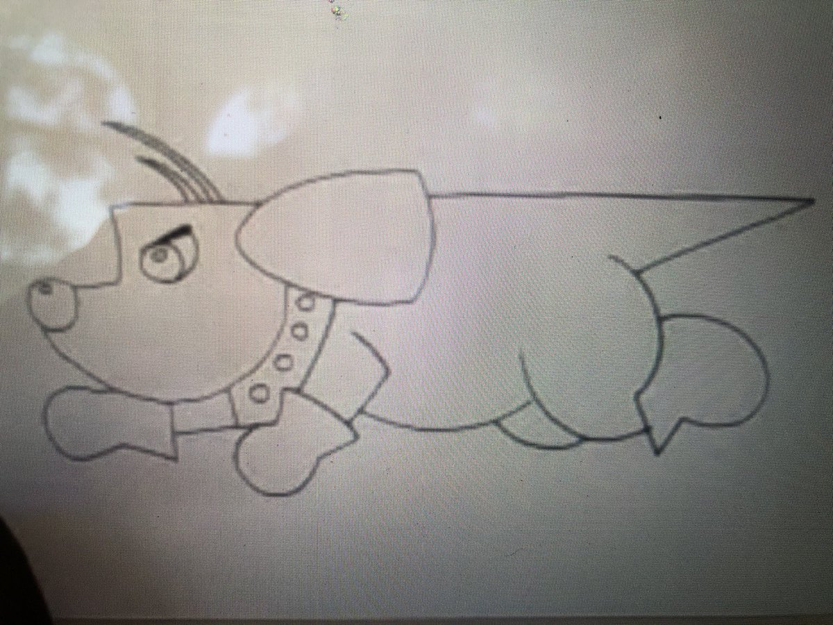 msbezilla1st's tweet photo. Here is Mr. Fernandez’ drawing from our 1st grade art class today! Color yours and tag us in the picture! https://t.co/JdyQt1FZbT