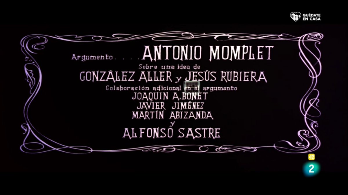 cinepastor's tweet photo. En pocas películas españolas (yo diría que en ninguna) he visto tantos nombres en idea, argumento, guion, diálogos, colaboradores...
En el cine italiano era muy normal encontrarte con 4-5 nombres pero ¡11!...
Corresponde a (**) "Jandro" (#JulioColl, 1964)
#CineEspañol https://t.co/f4tgaQJarE