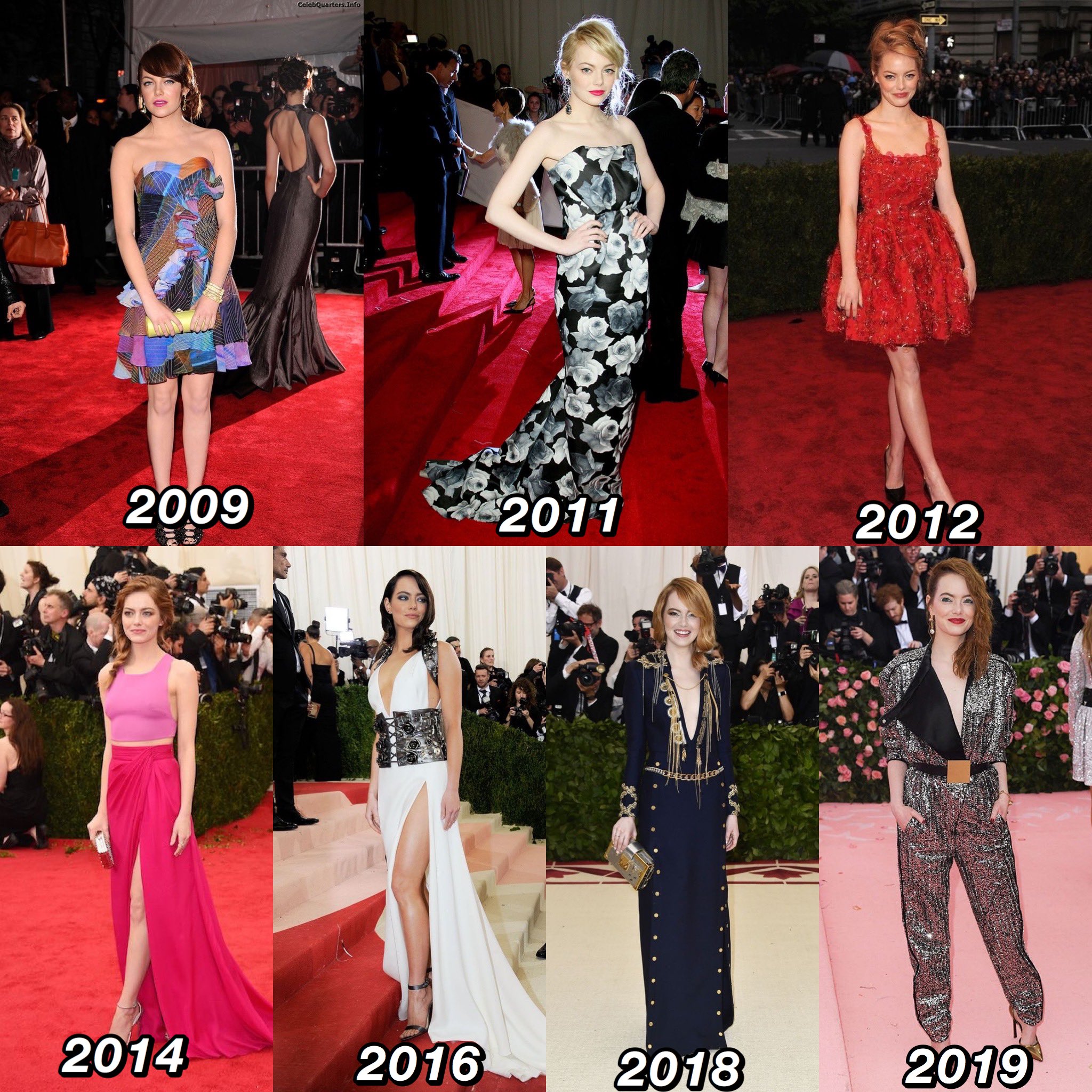 emma stone throwbacks fan account on X: Today would have been the annual # MetGala ! So here's Emma's outfit from the past Met Gala, what's your  favourite?  / X