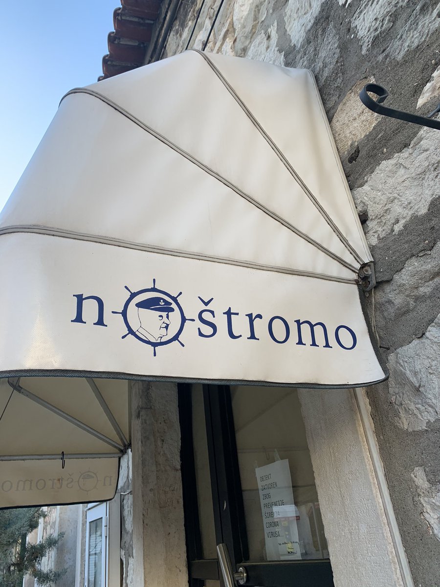 I hear the crew here do a spectacular after-dinner surprise. – at  Restaurant Nostromo