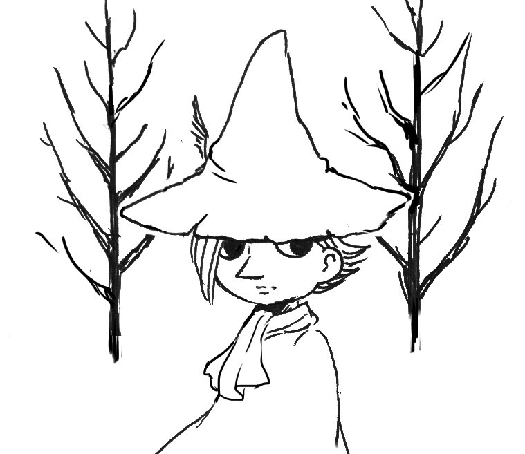 sketch…snufkin
#MOOMIN