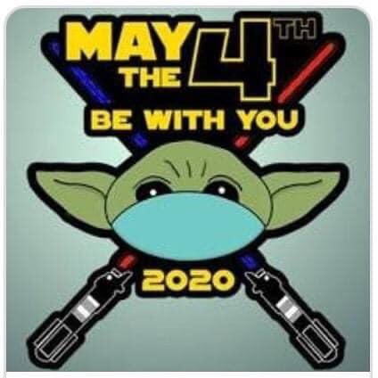 Couldn’t resist #MayThe4thBeWithYou