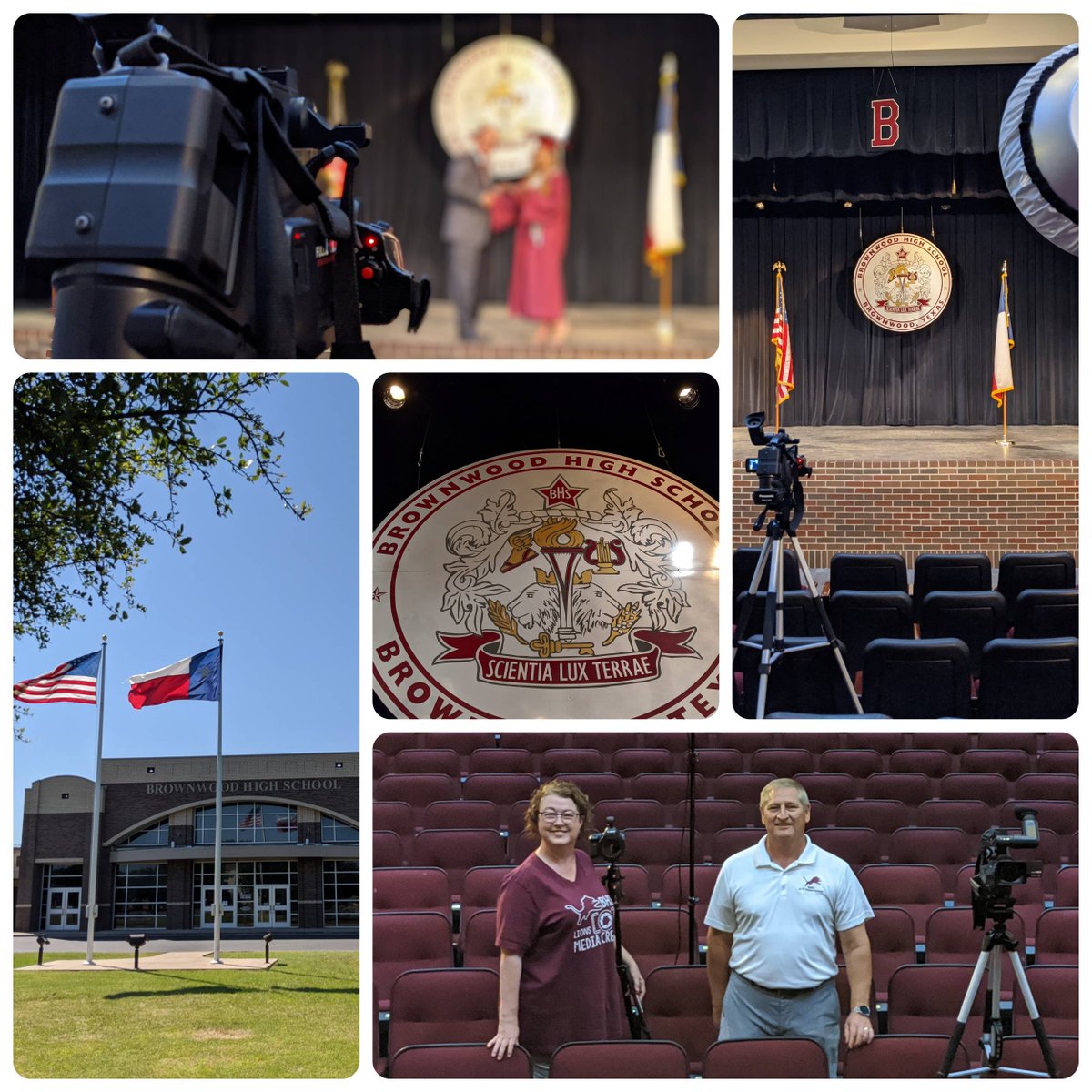 Some of our Virtual Graduation walks are being filmed today! Congratulations seniors, and thank you to our awesome BHS administrators and media faculty for making this possible! Seniors, contact your counselors to schedule a time if you haven't already! #BwdPride #Classof2020