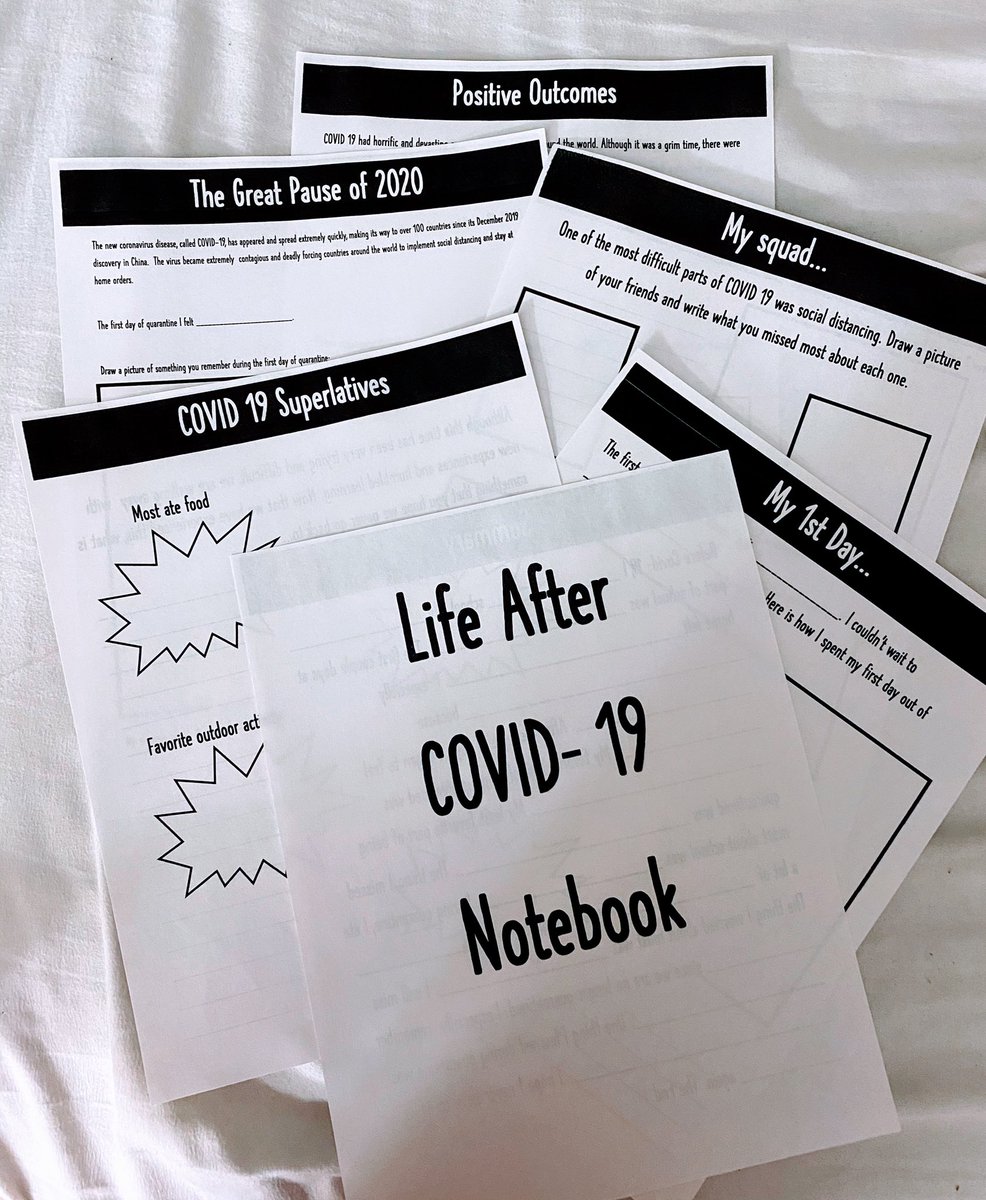 #COVID19 #HomeSchoolResources #TeachFromHome 

Life After COVID 19 Memory Book by Innovative Instructor on Teachers Pay Teachers
 teacherspayteachers.com/Product/Life-A…