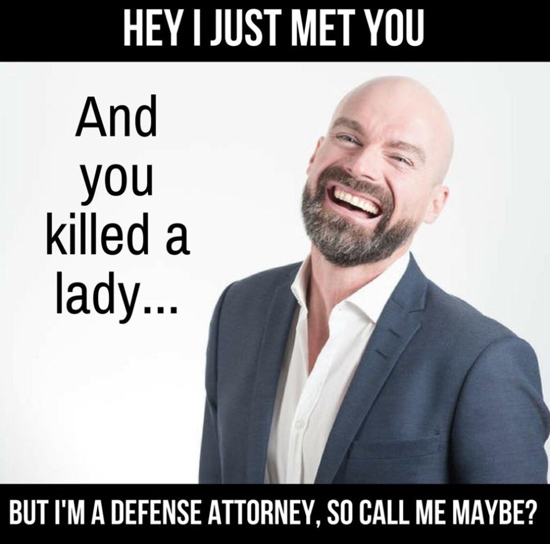 JayWillegal11's tweet photo. Bet you can't say it without singing the song.....
#defense #criminaldefense #murder #attorney #Lawyers https://t.co/NPvsleSjRq