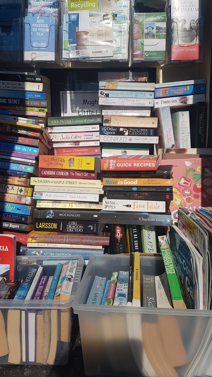 MagheraComAlert's tweet photo. Huge selection of books available from Maghera's Little Library. Children's books, novels, thrillers - something for everyone. Get reading!! #magheracommunity #lovewhereyoulive #BringaBookTakeaBook https://t.co/NmO0e36jt8