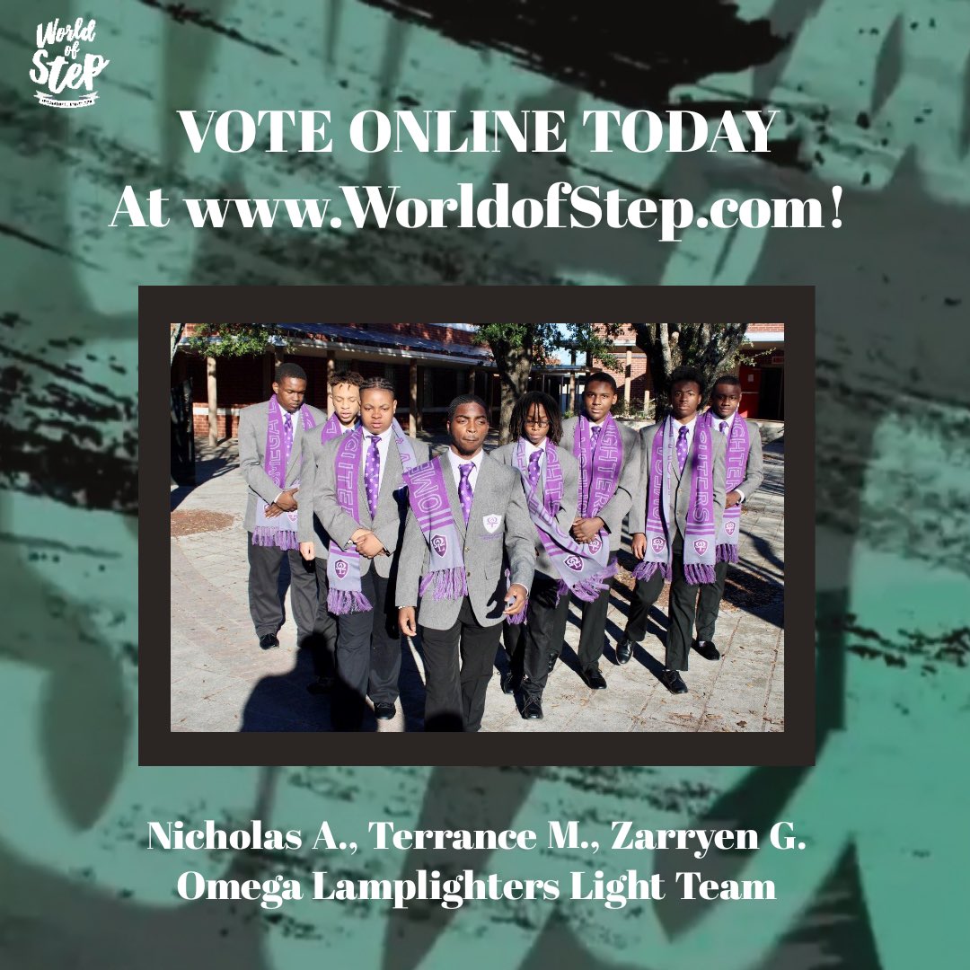 TheRoyleKing's tweet image. Please go support the @Lamplighters850 #LightTeam in the @worldofstep international Trio division of the competition.
- Go to worldofstep.com
Scroll down to all the videos. Our Video is number #18. Vote &amp;amp; Share!!!
#weLeadTheWay #OmegaLamplighters #JuniorLamplighters
