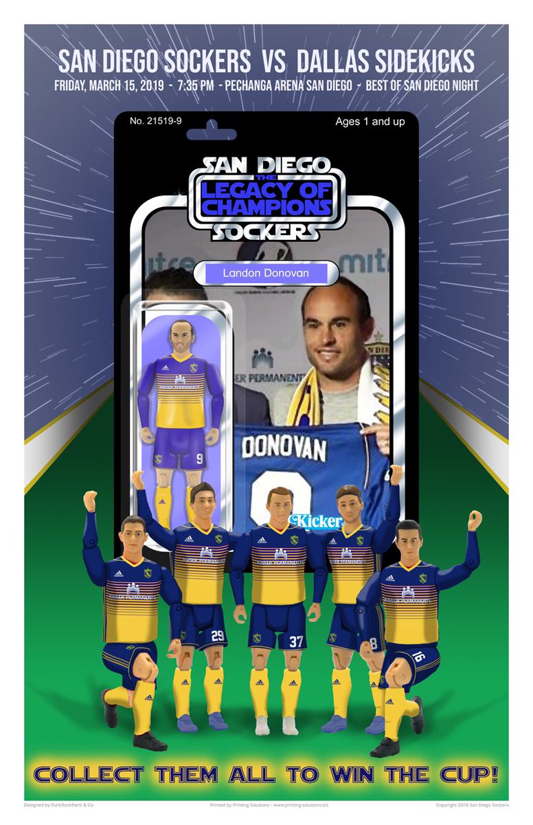 PunkRockPaint's tweet photo. May the Fourth be with you. Here’s one from two seasons ago. Hopefully, we will be able to get back to the Grand Old Arena next season. Miss you, @SanDiegoSockers. https://t.co/WRM65ykQji