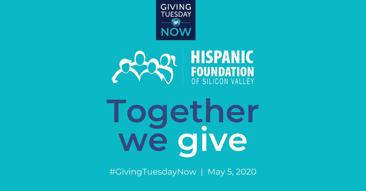 HFSVpage's tweet photo. Our scholars are in need of your help! Here is how you can take action!

https://t.co/E8sjAKUMLu

Join us for #GivingTuesdayNow by making a contribution to our Latinos in Technology Scholars. https://t.co/7zvWE12gCH

#HFSV #HispanicFoundation #GivingTuesdayNow https://t.co/xa7o5zw7Uq