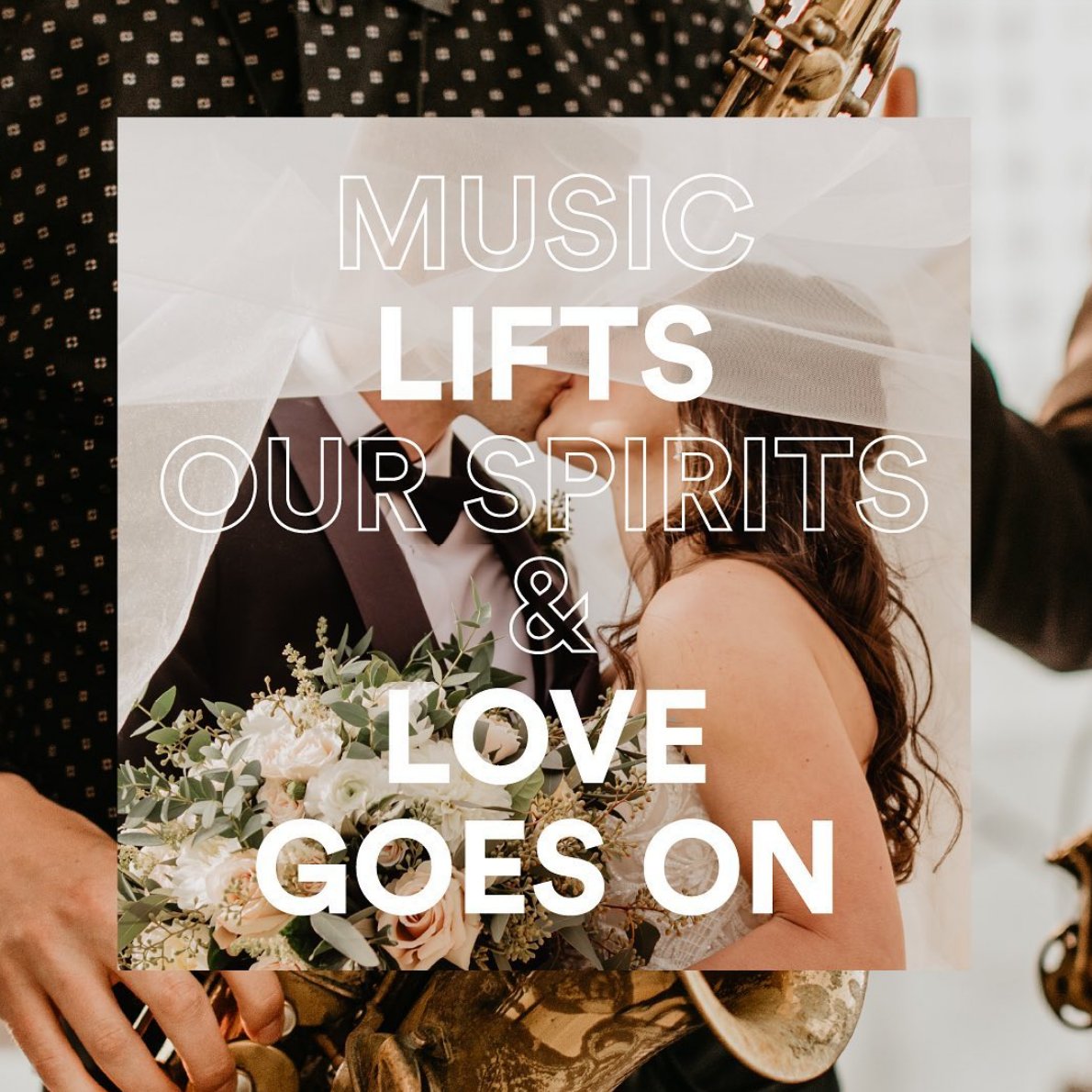 There is a lot of uncertainty right now, but one thing we know for sure is: music lifts our spirits &amp; love goes on. We're here to help you plan the event of your dreams. We will continue posting inspiration &amp; answer any questions you may have. We can't wait to celebrate again!