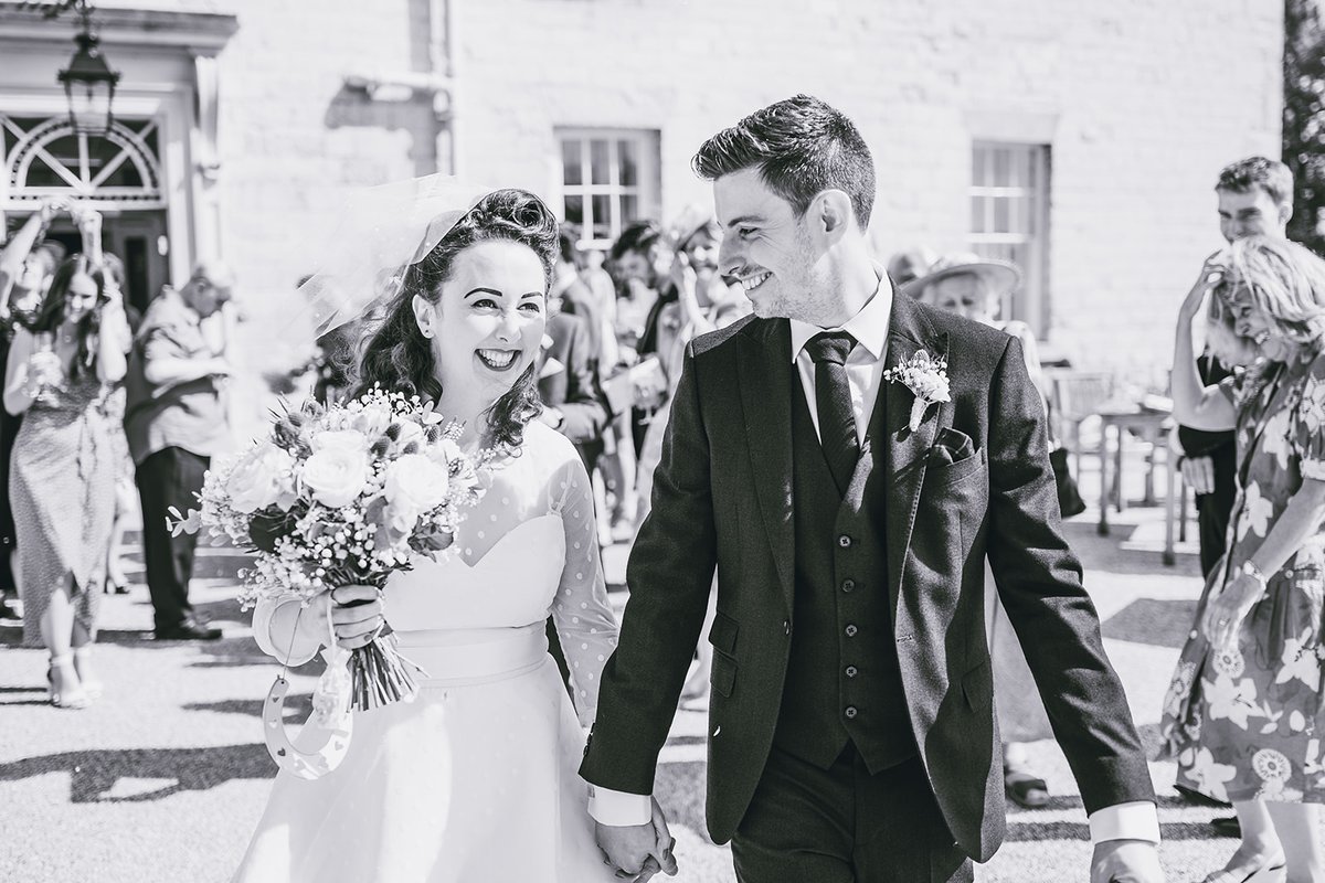 beckimcphillips's tweet photo. Happy Monday you lovely lot! Today's picture share is all about the black &amp; white. So I'm kicking off the week with three of my favs. Have a great week, keep smiling and carry on wedding planning. 

#lockdownweddingplanning #vintagewedding #blackandwhitephotography #realmoments https://t.co/2watxVgEjD