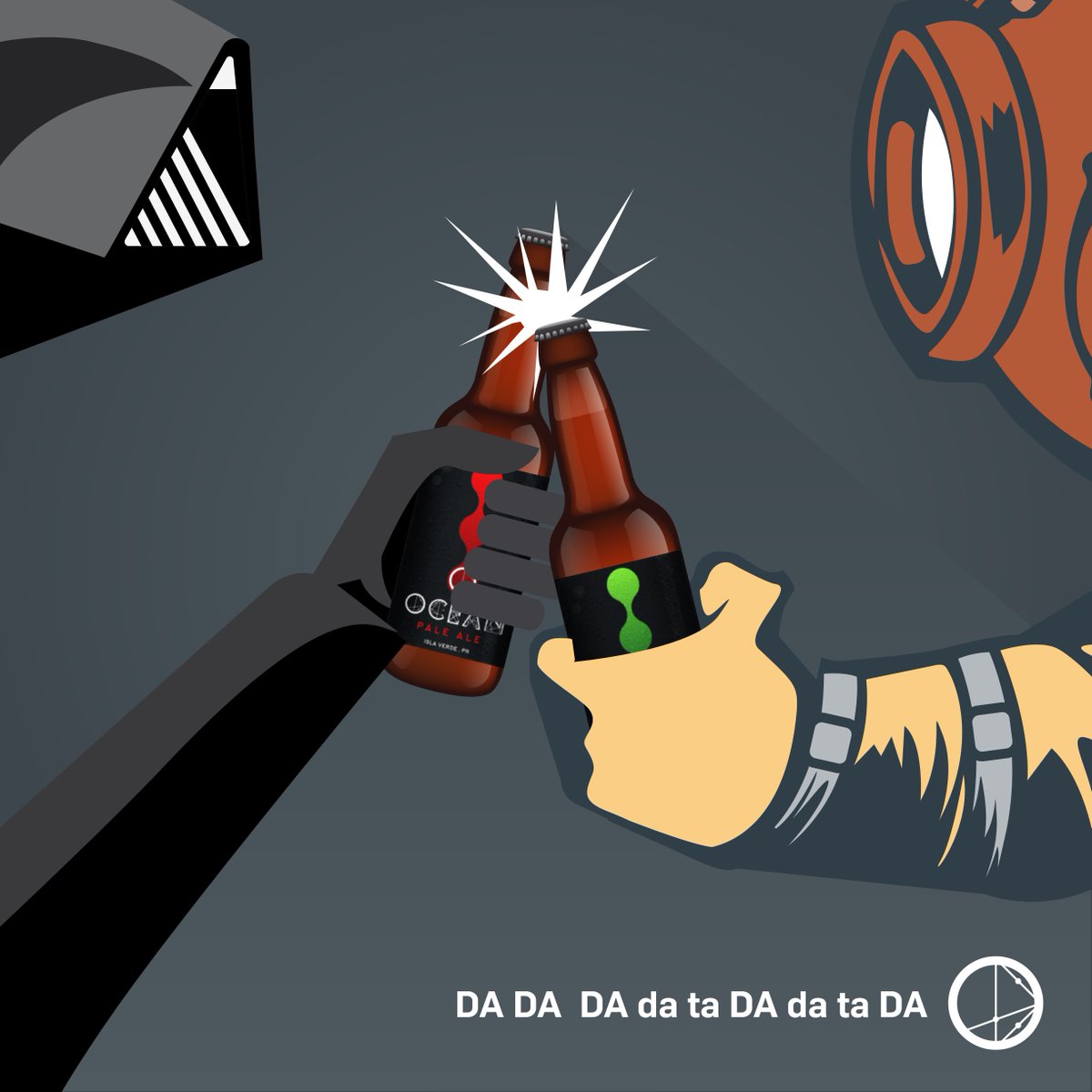 oceanlabbrewing's tweet photo. “I find your lack of beer disturbing. Come to the dark side, and together we can have Ocean Lab beer.” - Darth Vader
#BornForEveryone #BornOnTheBeach 
#ElaboradaLocalmente #HechaEnPuertoRico https://t.co/lKI97C6Z41