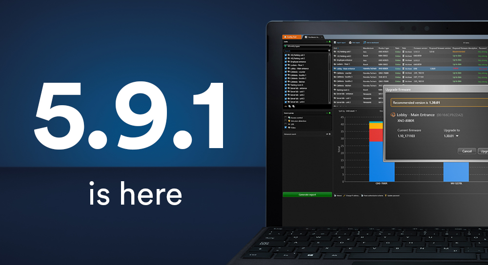 genetec's tweet photo. The first minor release for Security Center 5.9 is now available for download. #SecurityCenter 5.9.1 allows you to control who can share and export video and reinforces your system’s resilience.
Learn more in our latest blog post here: https://t.co/0qbhbPiydy
#securitycenter59 https://t.co/SSbVAqbnjn