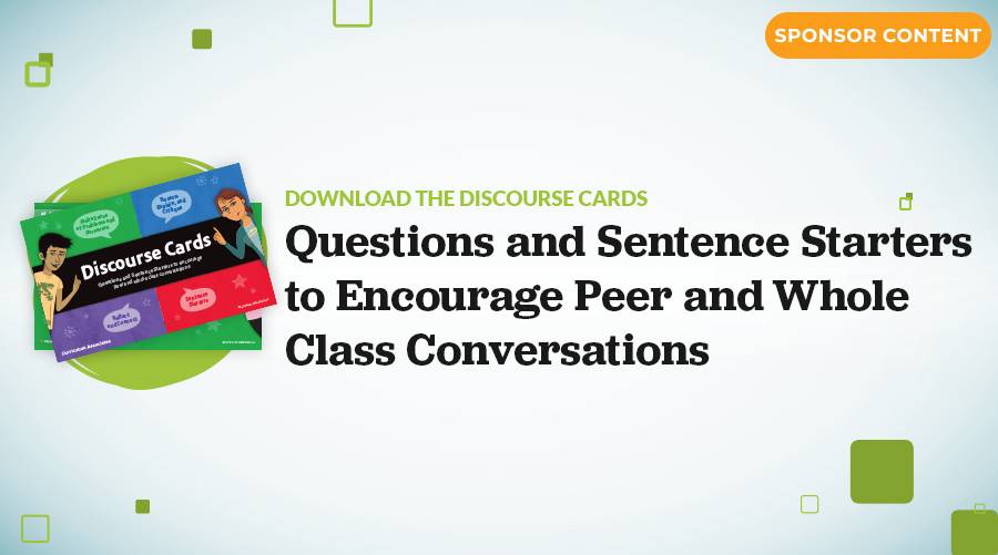educationweek's tweet photo. Looking for a new way to encourage mathematical dicsourse in your classroom? Try these downloadable Discourse Cards! https://t.co/8SpWglPSRe #sponsorcontent #MathShouldntBeQuiet https://t.co/XIauZk2F5f