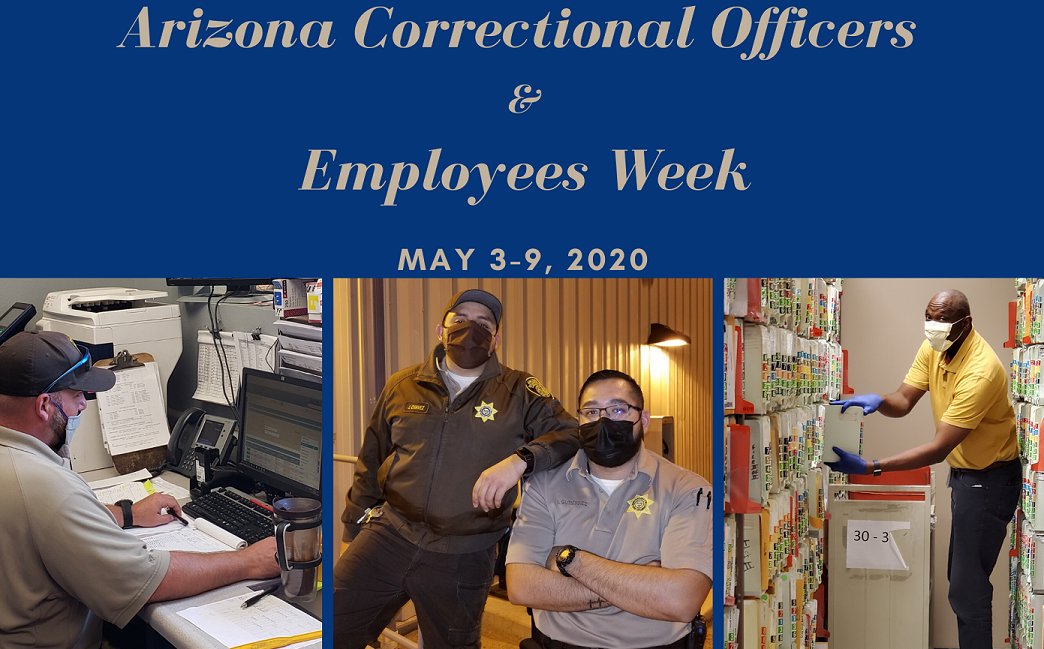 AZCorrections's tweet photo. Thank you for what you do! #Correctionsweek #NationalCorrectionalOfficersWeek #ArizonaCorrectionalOfficersWeek https://t.co/LWNpvLSDYO