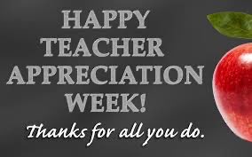 Happy Teacher Appreciation Week to all of our teachers! Thank you for all of the lessons, memories, and moments you have all shared with our seniors and the rest of the students! So thankful for you all! 💙