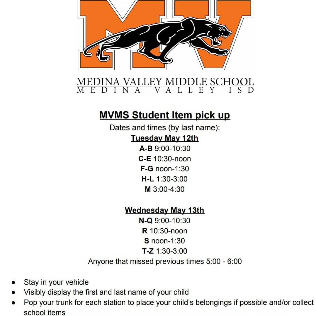 Medina Valley Middle School Middleschoolmv Twitter