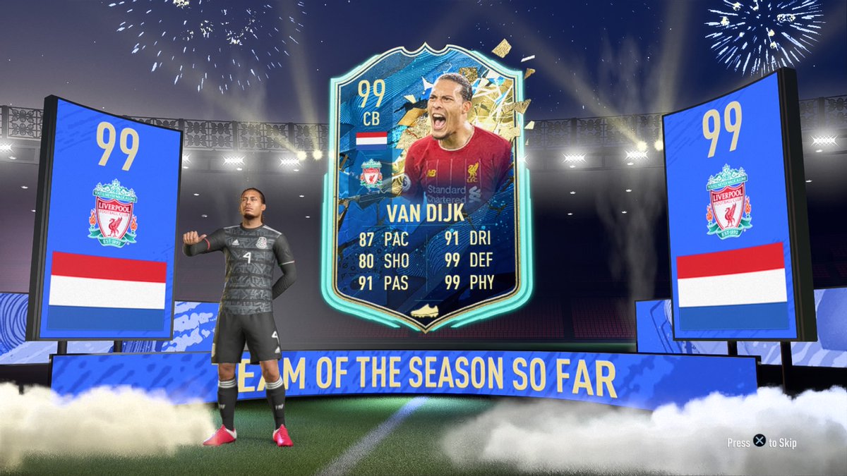 RoyJuanlesPins's tweet photo. Et on packe pas VVD merci #EAsports #FIFA20 #FUT #TOTSbpl #PS4share https://t.co/Y9jF3kGzNf