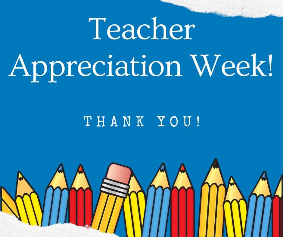 Thank you to ALL TEACHERS!  Your swift and steady change to online learning and all that you do continuously doesn’t go unnoticed!  We thank you! #TeacherAppreciationWeek #TeacherAppreciationWeek2020 #ThankATeacher