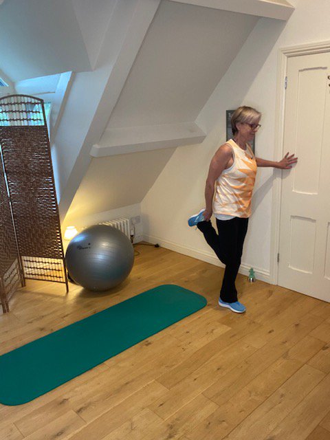 tALkactiveLtd's tweet photo. @mlaceyd Hi  Mattie, here are some user friendly stretches for adults 50+ that can be done at home during lock down. I have a couple more that I will send through tomorrow. Anne https://t.co/OOg9P1141J