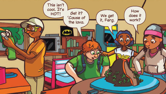 Newsarama's tweet photo. Best Shots Review: MY VIDEO GAME ATE MY HOMEWORK 'a Fantastic Original Offering from DC' https://t.co/jHeEls6JrL https://t.co/iuOgwxFM8j
