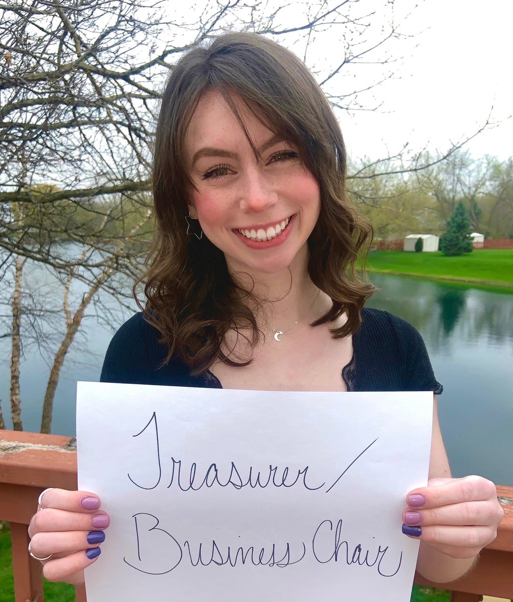 _tonacity's tweet photo. We announcing one 2020-2021 Tonacity Executive Board Member each day this week! First is Skyler Luby, who will continue her role as Treasurer/Business Chair next year. Thanks for all you do, Skyler!
•
#tonacity #ncctonacity #ncc #northcentralcollege #collegeacappella #acappella https://t.co/1HR4ureqZH