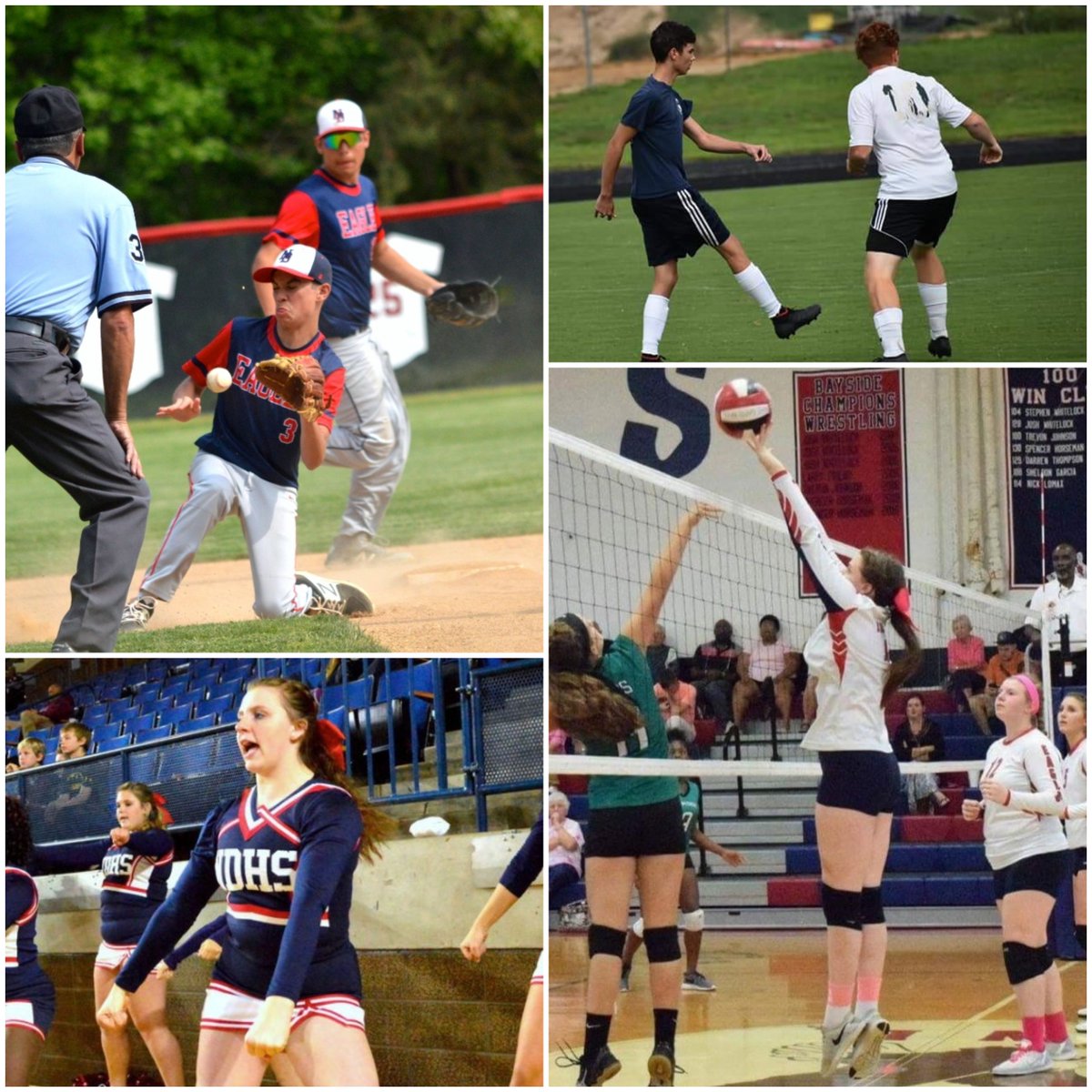 From Mr. Morrissette 📣
Please help me in congratulating our North Dorchester HS Bayside Conference Scholar Athlete award winners: Kayley Bradley and Grant Walker 🎉 #BestOfTheNest