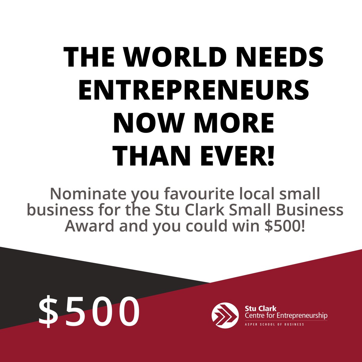 Check out this excellent opportunity presented by the <a href="/StuClarkCentre/">Stu Clark Centre</a>.

More information at umanitoba.ca/faculties/mana…