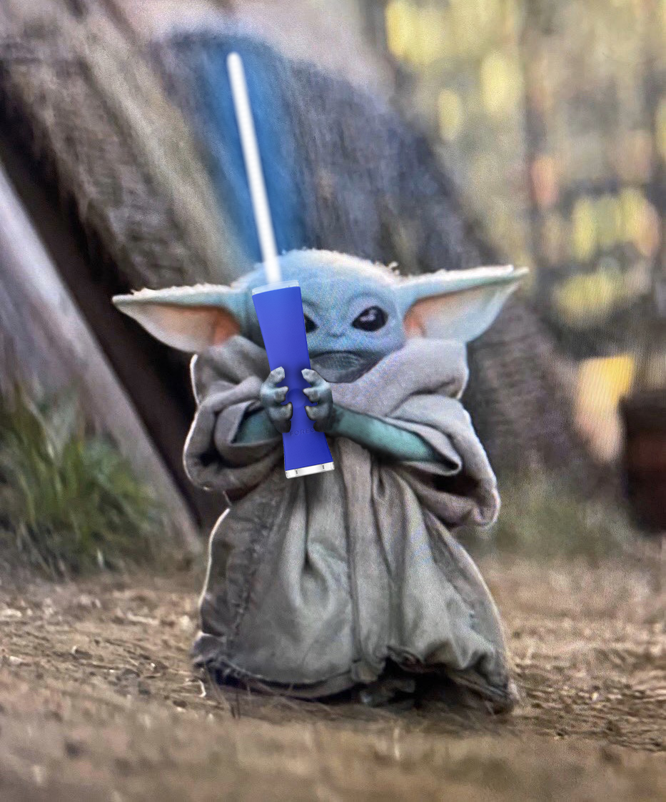 FOREO's tweet photo. Just stopping by to say: #MayThe4thBeWithYou ⚡️
#MayThe4th #BabyYoda #ForeoEspada https://t.co/hBcJIl0f15