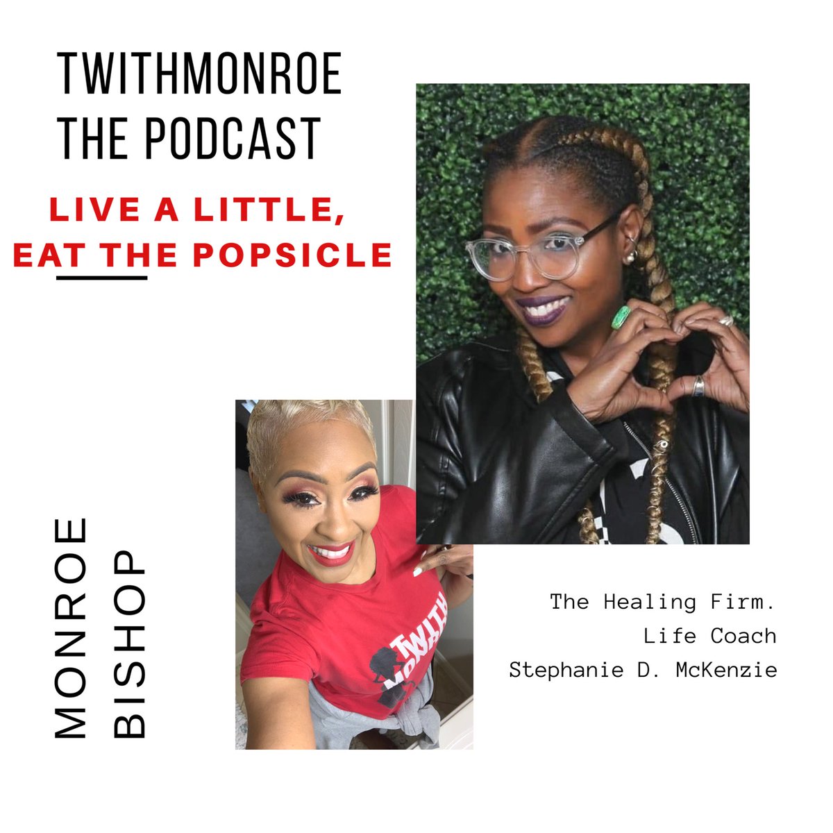 New Episode now up ... Live a little, Eat the Popsicle &amp; other #Stephisms #TheHealingFirm 

soundcloud.com/twithmonroe/li…

#twithmonroepodcast #podcast #lifecoach #MondayVibes #live #hugatree #houston #FriendshipGoals #RelationshipGoals